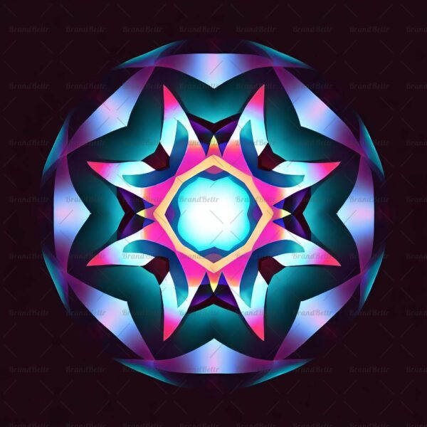 Abstraktes Kaleidoskop